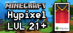 Minecraft: Java & Bedrock Edition (Hypixel lvl 21+) (Microsoft) (License forever, NOT GamePass) with mail